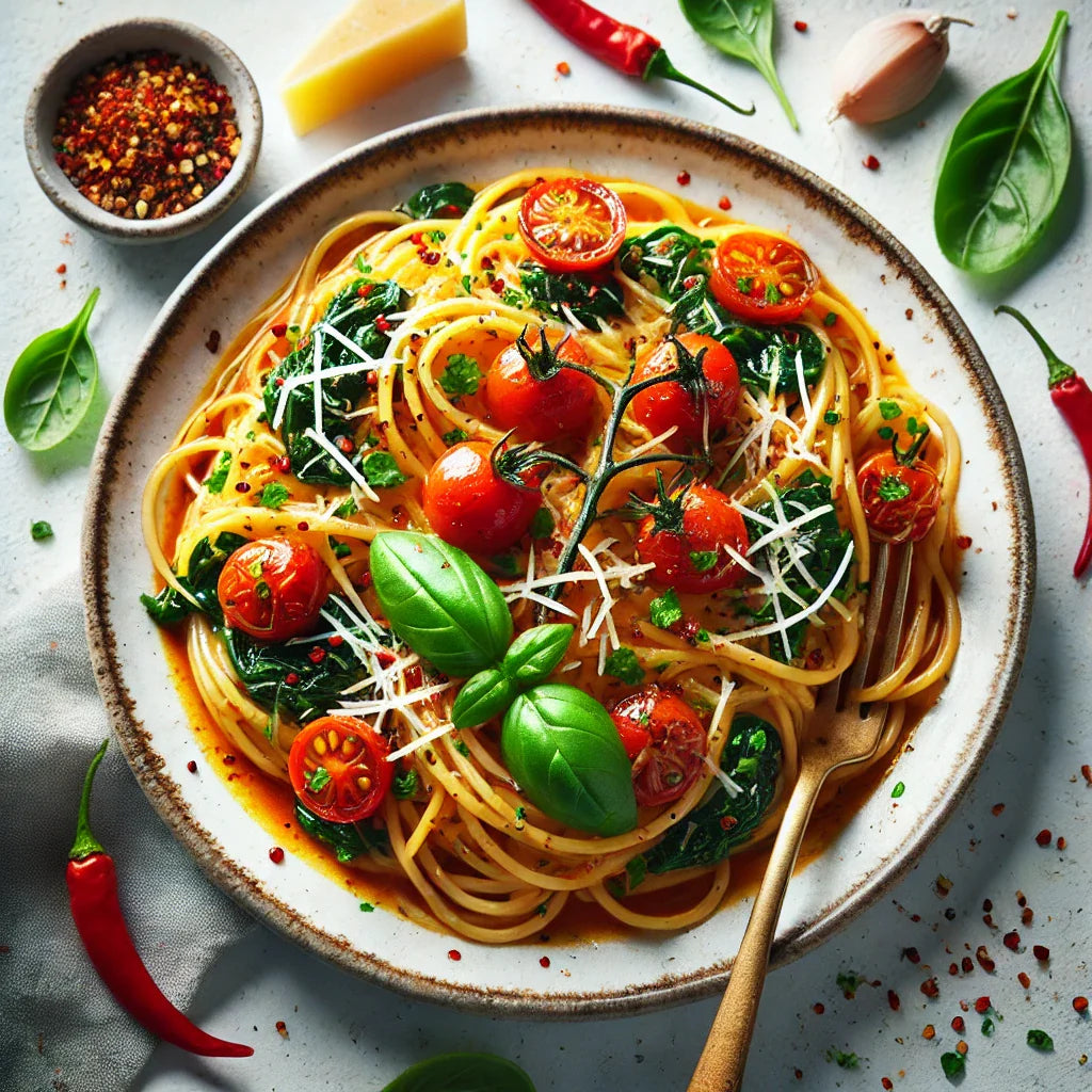 Recipe Of The Week - Zesty Garlic Basil Pasta