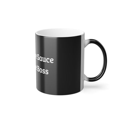 Sauce Boss Color Changing Mug, 11oz